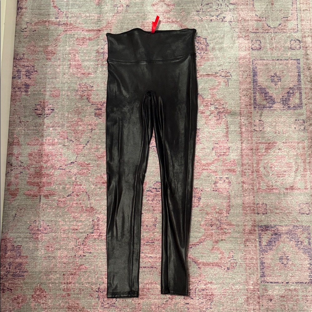 Black spanx leggings